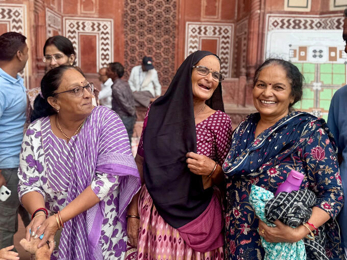 New Friends in India